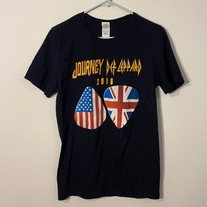Def Leppard Journey Tour concert tee